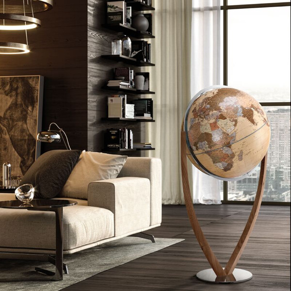 Zoffoli Staande globe Vertigo Apricot 60cm