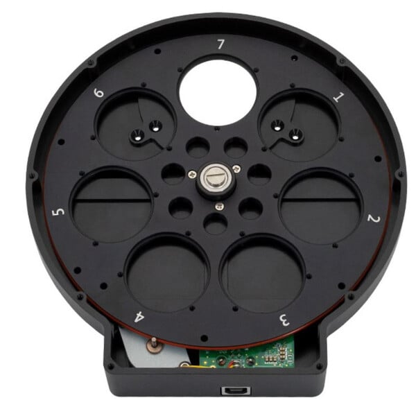 ZWO Gemotoriseerd filterwiel EFW 7x36mm II