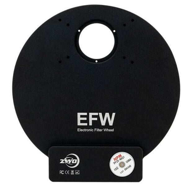 ZWO Gemotoriseerd filterwiel EFW 7x36mm II