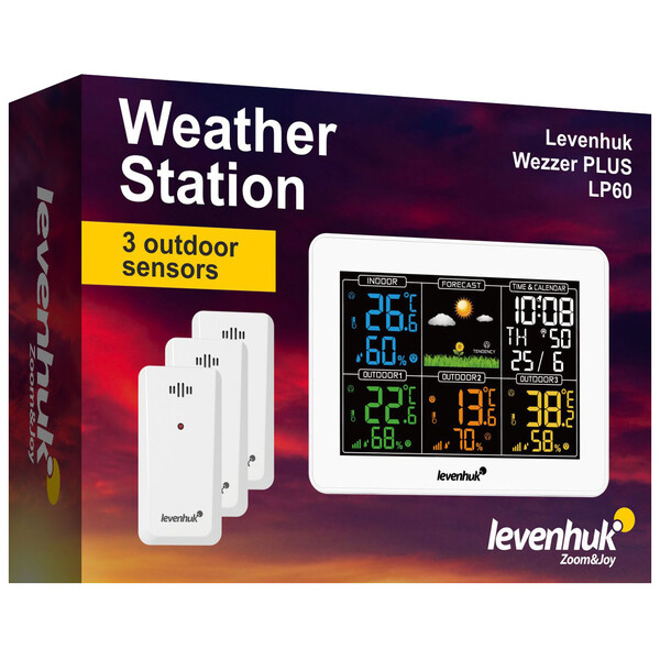 Levenhuk Weerstation Wezzer PLUS LP60