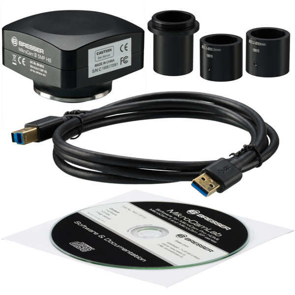 Bresser Camera MikroCamII 5MP HIS, kleur, CMOS, 2/3'', 3,45 µm, USB3