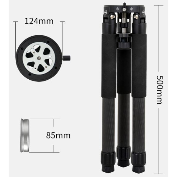 ZWO Montering AM3 Harmonic Equatorial Mount + Carbon Tripod