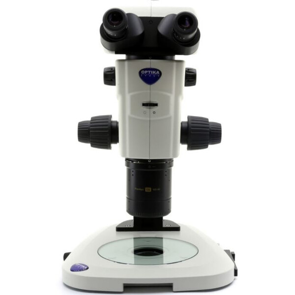 Optika Stereo zoom microscoop SZR-180, trino, CMO, w.d. 60mm, 10x/23, 7.5x-135x, LED, click stop