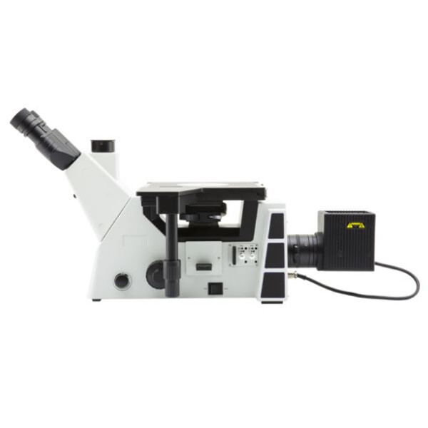 Optika Omgekeerde microscoop IM-5MET, MET trino, invers, 10x24mm, AL, Halogen, 12V/100W w.o. objectieven