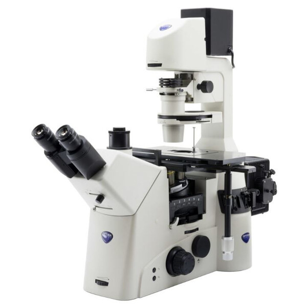 Optika Omgekeerde microscoop IM-7, trino, invers, 10x25mm, LED 10W, w.o. objectieven