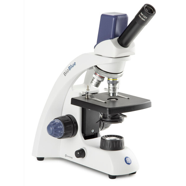 Euromex Microscoop BioBlue, BB.4205, Digitaal, mono, DIN, 40x - 400x, 10x/18, LED, 1W