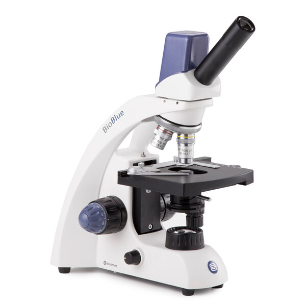 Euromex Microscoop BioBlue, BB.4255, Digitaal, mono, DIN, 40x - 1000x, 10x/18, LED, 1W