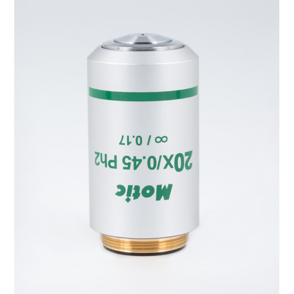 Motic objectief 20X / 0.45,wd 0.8mm, CCIS, UC plan, pos.fase Ph2, oneindig