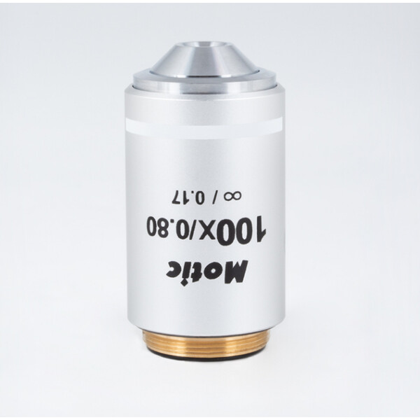 Motic objectief CCIS plan, achromatisch UC PL 100x/0.8, S-Dry (wd 1.7mm)