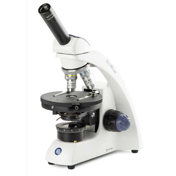 Euromex Microscoop BioBlue, BB.4220-P-HLED, mono, DIN, 40x-400x, 10x/18, LED, 1W