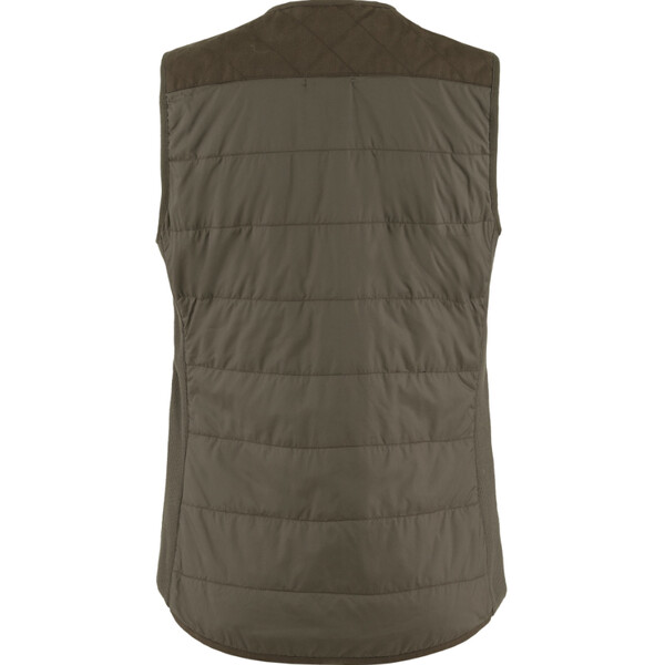 Fjällräven Boswol gewatteerd vest W, 633 Donker Olijf, L