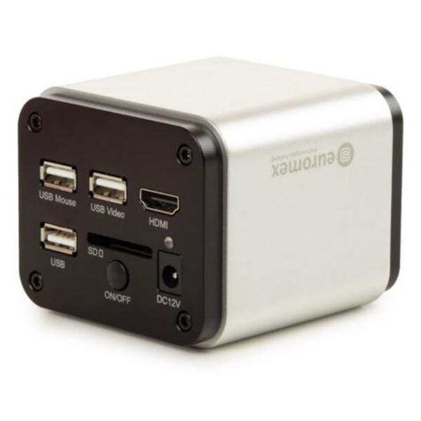 Euromex camera HD-Pro HDMI, VC.3039, kleur, CMOS, 1/2.8, 2.µm, 8MP, HDMI, USB-C