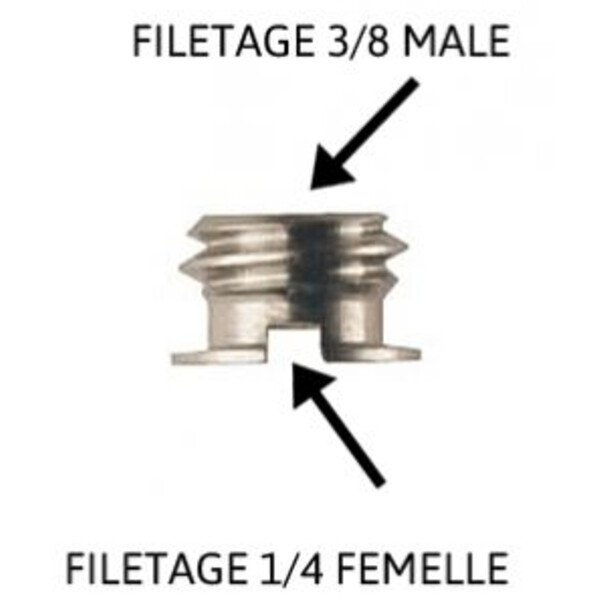 Pierro Astro Fotodraadadapter 1/4