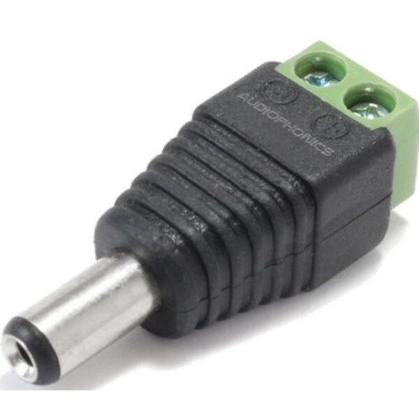 Pierro Astro Adapterstekkerdoos 5,5/2,1 mm plug naar schroefaansluitingen