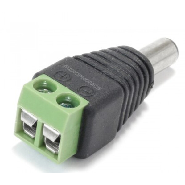 Pierro Astro Adapterstekkerdoos 5,5/2,1 mm plug naar schroefaansluitingen