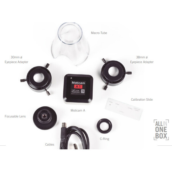 Motic Camera A16, kleur, sCMOS, 1/2,3", 1,34µm, 30fps, 16MP, USB 2.0