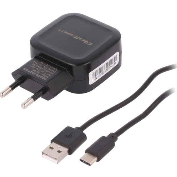 Pierro Astro Stroomvoorziening van 5V 3A met USB Type-C kabel