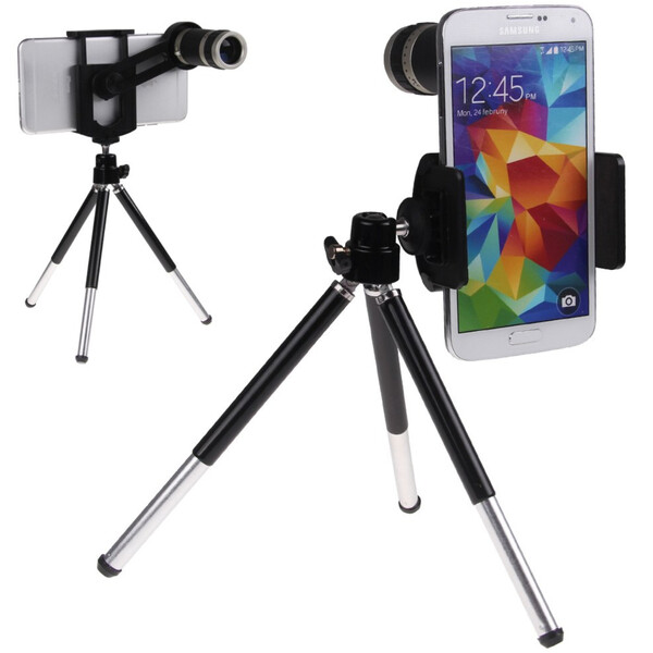 Spectrum Telescope Telescoop Handy-Teleskop mit Mini-Stativ