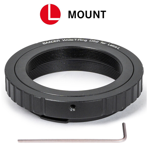 Baader Camera adapter T2/Leica, Sigma, Panasonic-L & S52 Wide-T