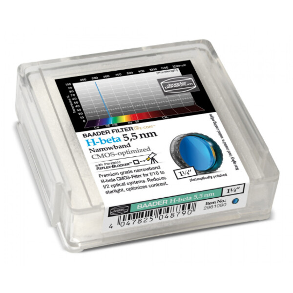 Baader Filters H-Beta CMOS Narrowband 1,25"
