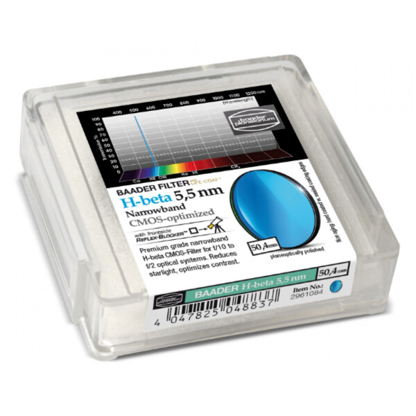Baader Filters H-Beta CMOS Narrowband 50,4mm