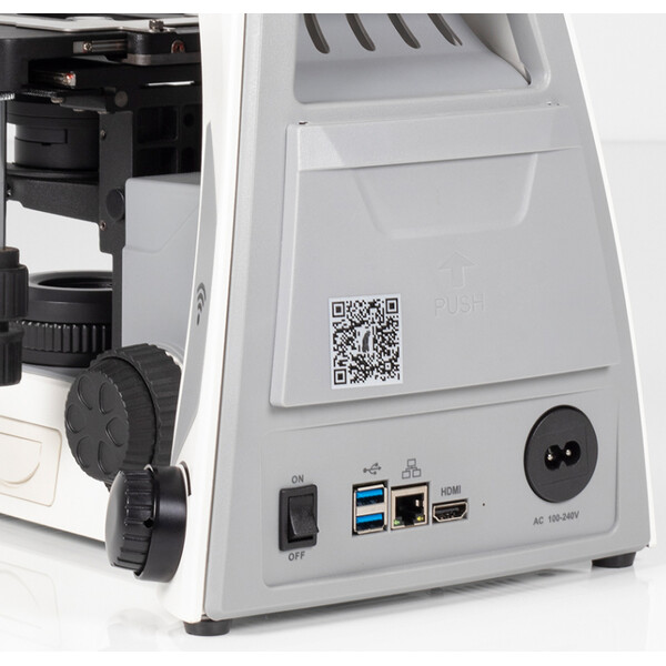 Motic Microscoop Panthera cloud, bino, Digitaal, Digitaal, Plan, Achro, 40x-1000x, 10x/22mm, Halogeen/LED, HDMI, 8MP