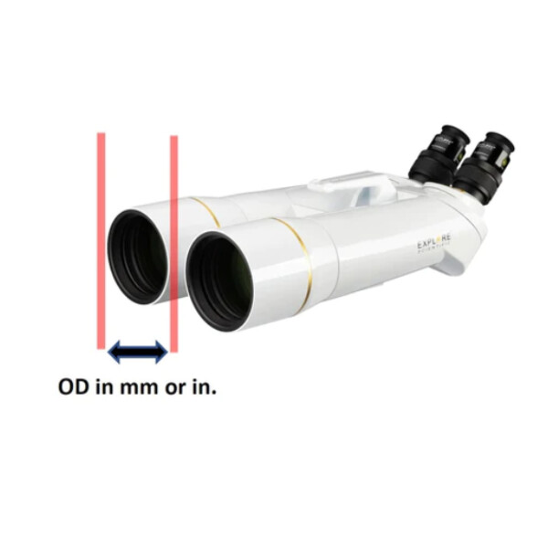 Astrozap Binoculair - Glass Solar Filters 124-130mm