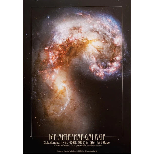 AstroMedia Poster De antennestelsels
