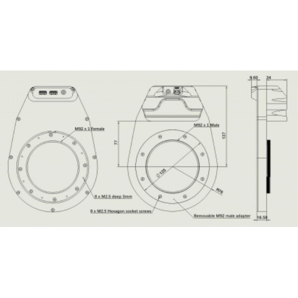 Artesky Wanderer Rotator PRO M92