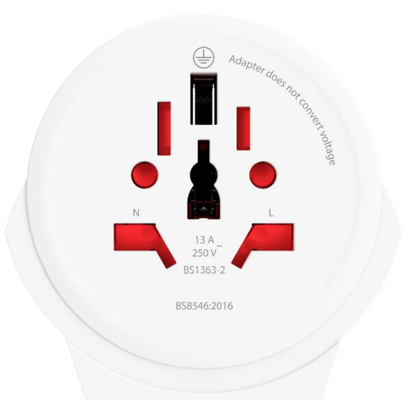 Skross Stroomvoorziening Reiseadapter World to Europe USB 1.0