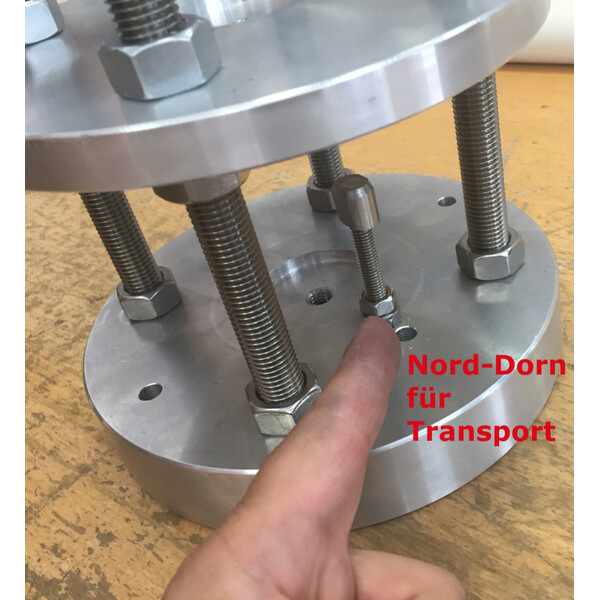 Lacerta Zuilverlenging Betonsäulenadapter für EQ-6, NEQ-6, NEQ-6 R & EQ-8