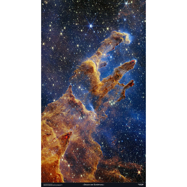 Astronomie-Verlag Poster Pilaren der Creatie 56cm × 100cm