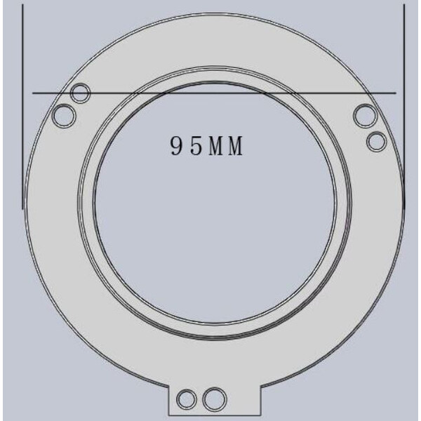 Artesky Skywatcher Adapters voor 2" UltraLight V3 OAZ