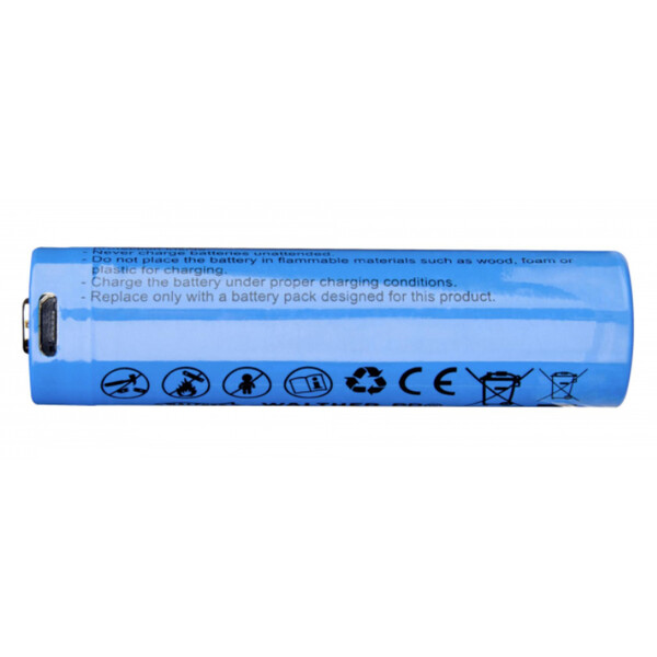 Walther 2600 mAh Li-Ion batterij met Micro-USB oplaadaansluiting
