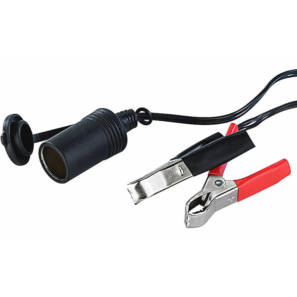 TS Optics Stroomkabels voertuig stekker elektrisch systeem/krokodillenklemmen 12V 8A
