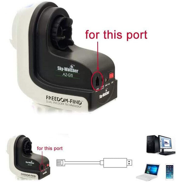 Ikarus Technologies USB-kabel voor montage (AZ-GTi)