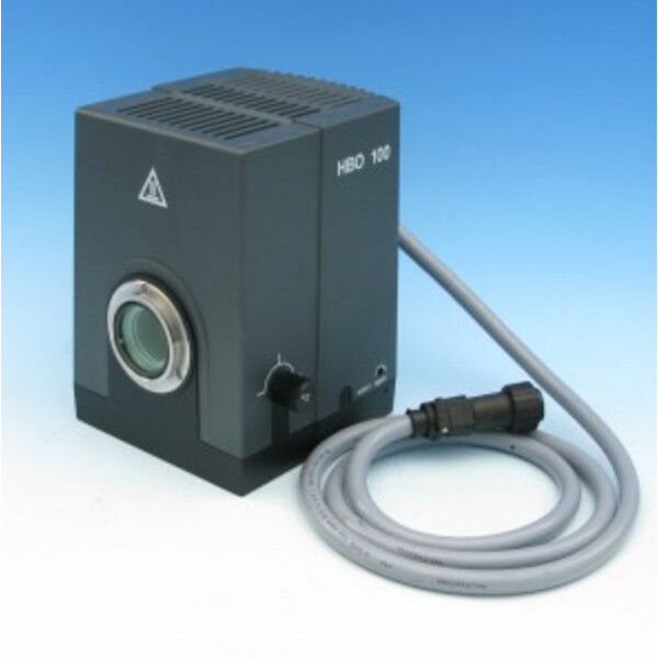 ZEISS Verlichtingsarmatuur HBO 100, zelfinstellend met lamphouder en collector
