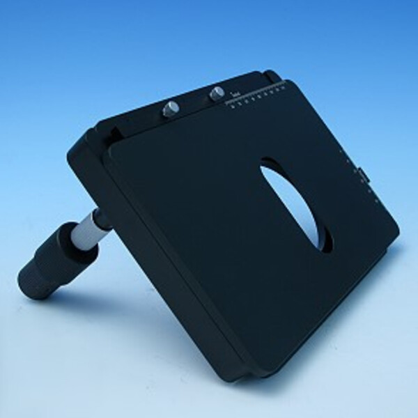 ZEISS Kruistafel 75x50 L ergon. vaste aandrijving, met harde geanodiseerde coating