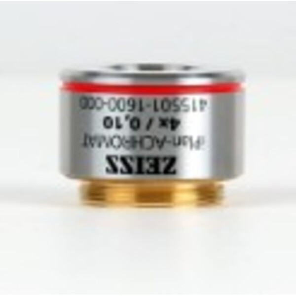 ZEISS Objectief Achromat, PrimoStar 3, 4x/0.10 wd=30.7mm