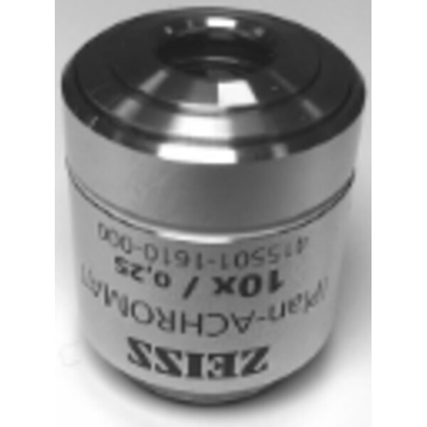 ZEISS Objectief Achromat, PrimoStar 3,, D=0 10x/0.25 wd=17.47mm