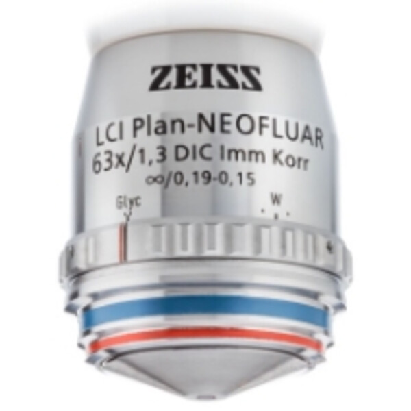 ZEISS Objectief Objektiv LCI Plan-Neofluar 63x/1,3 Imm Korr DIC wd=0,17mm