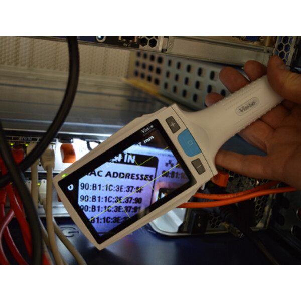 Vision Engineering Vergrootglazen CAMß digitale handloep, 4x-20x, LED, oplaadbare batterij