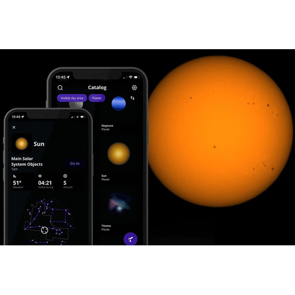 Unistellar Zonnefilters Slimme Solar Filters voor Odyssey/Odyssey Pro