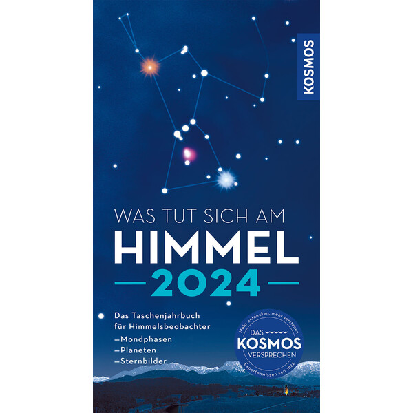 Kosmos Verlag Jaarboek Was tut sich am Himmel 2024