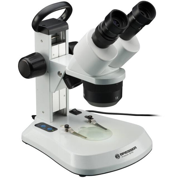 Bresser Stereo microscoop Analyth STR 10x-40x bino; Greenough; 50mm; 10x/20; 10-40x; LED, camera, 2MP