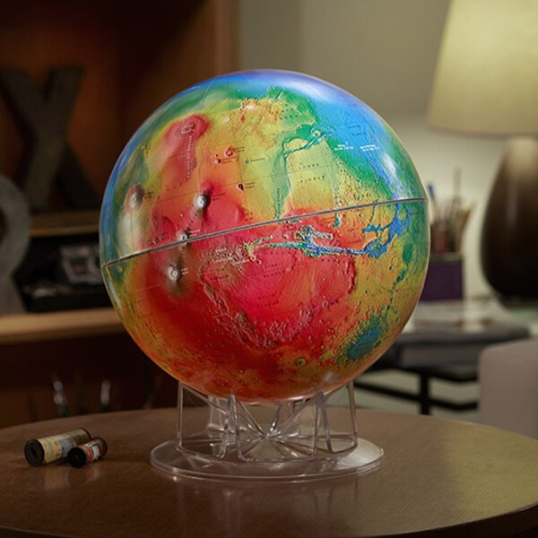 Sky Publishing Globus Mars topographisch 30cm (Fast neuwertig)