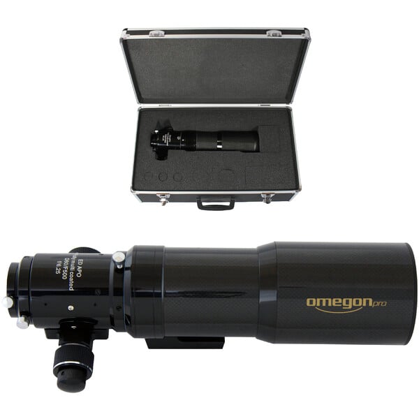 Omegon Apochromatischer Refraktor Pro APO AP 80/500 ED Carbon OTA (Normale Gebrauchsspuren)