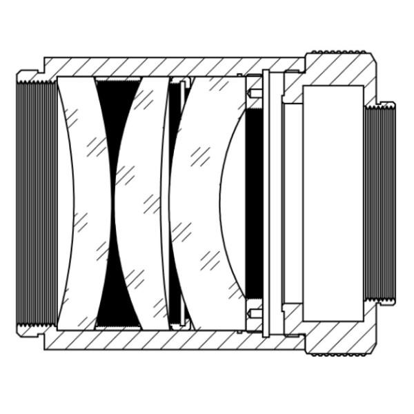 TS Optics Flattener/verkleiner 0,8x