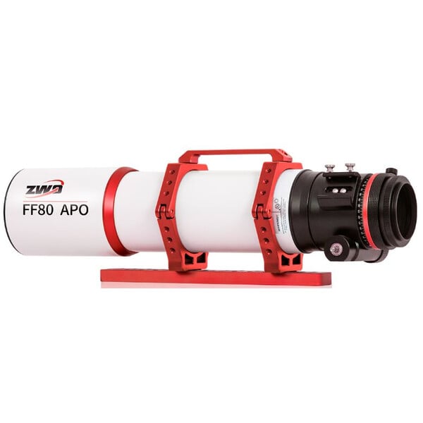 ZWO Apochromatische refractor FF80 AP 80/600 Quadruplet OTA