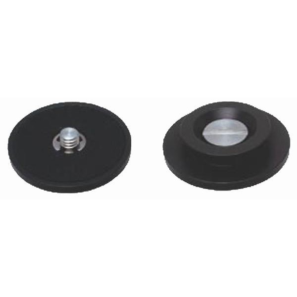 Berlebach Snelkoppelingsplaat Wisselstuk, 1/4'', rond, voor model 540 en WP 545